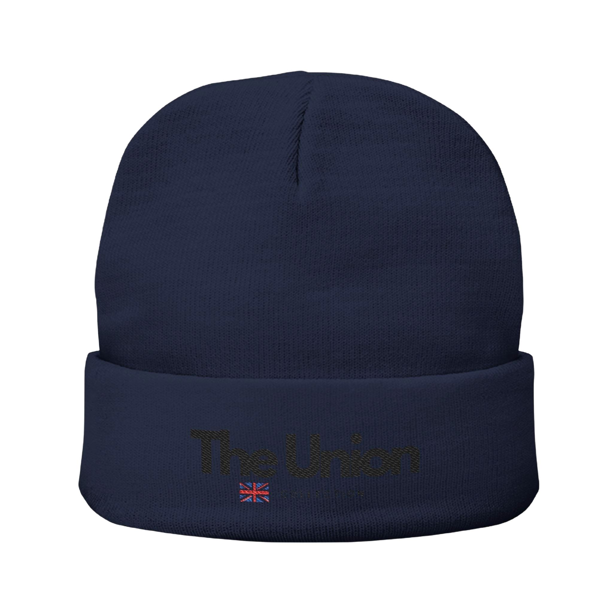 The Union Knit Beanie | Embroidered Cuffed Hat | British Heritage Winter Cap