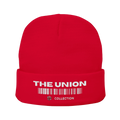 The Union Embroidered Beanie | Cozy Winter Cuffed Hat | British Heritage Knit Cap