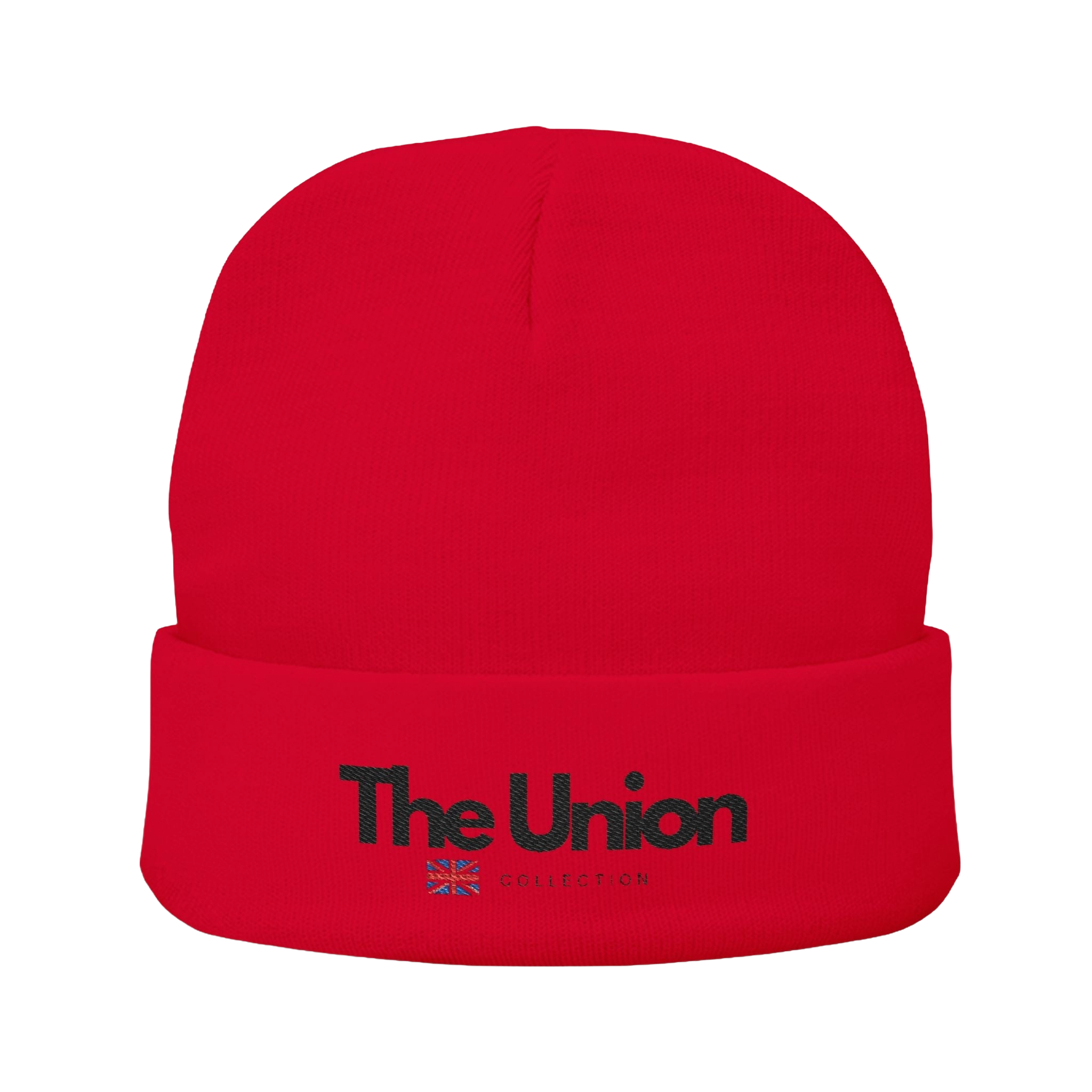 The Union Knit Beanie | Embroidered Cuffed Hat | British Heritage Winter Cap