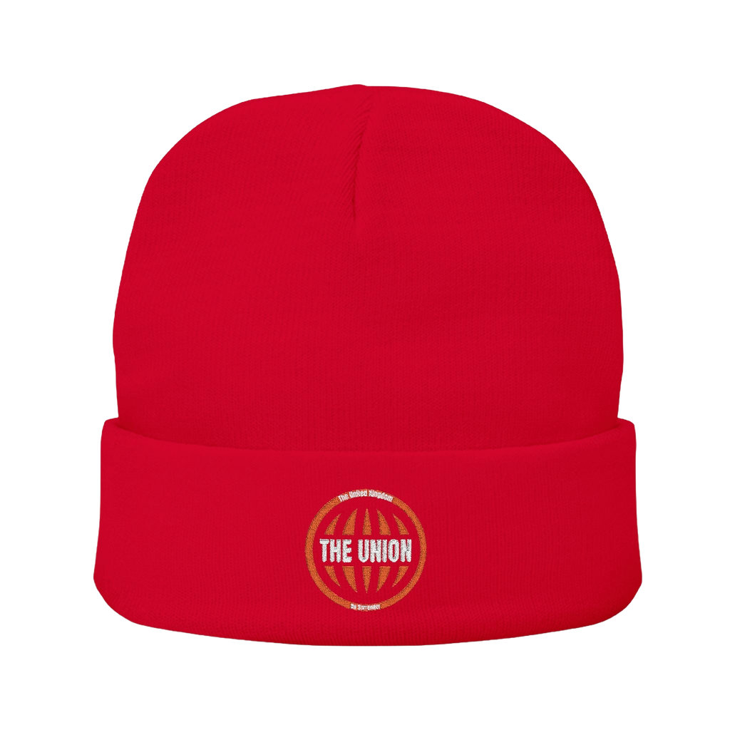 Embroidered 'The Union' Knit Beanie | Cozy Travel Globe Winter Hat | The Union Collection