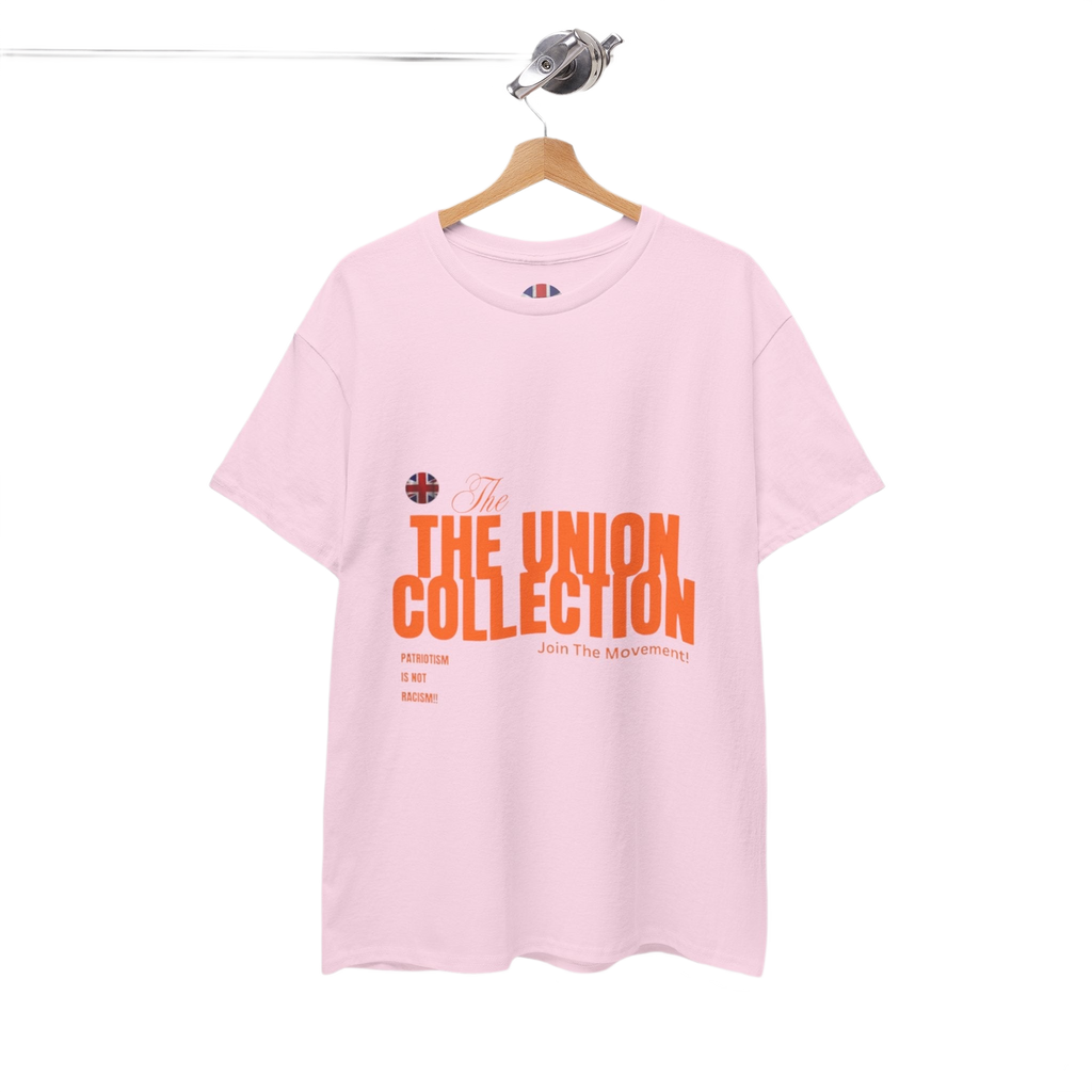 Patriotism Is Not Racism T-Shirt | Union Collection Blue Hand Design | British Political Statement Tee