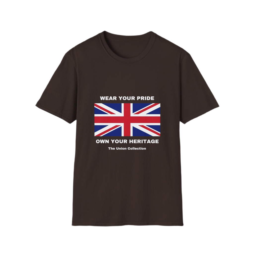 Union Jack 'Wear Your Pride, Own Your Heritage' T‑Shirt