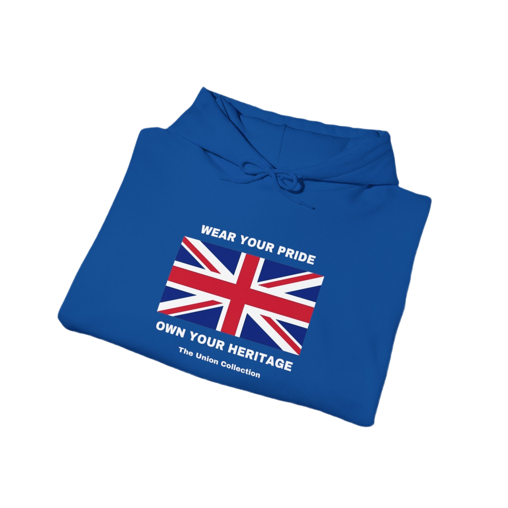 British Flag Hoodie — "Wear Your Pride, Own Your Heritage" Pullover