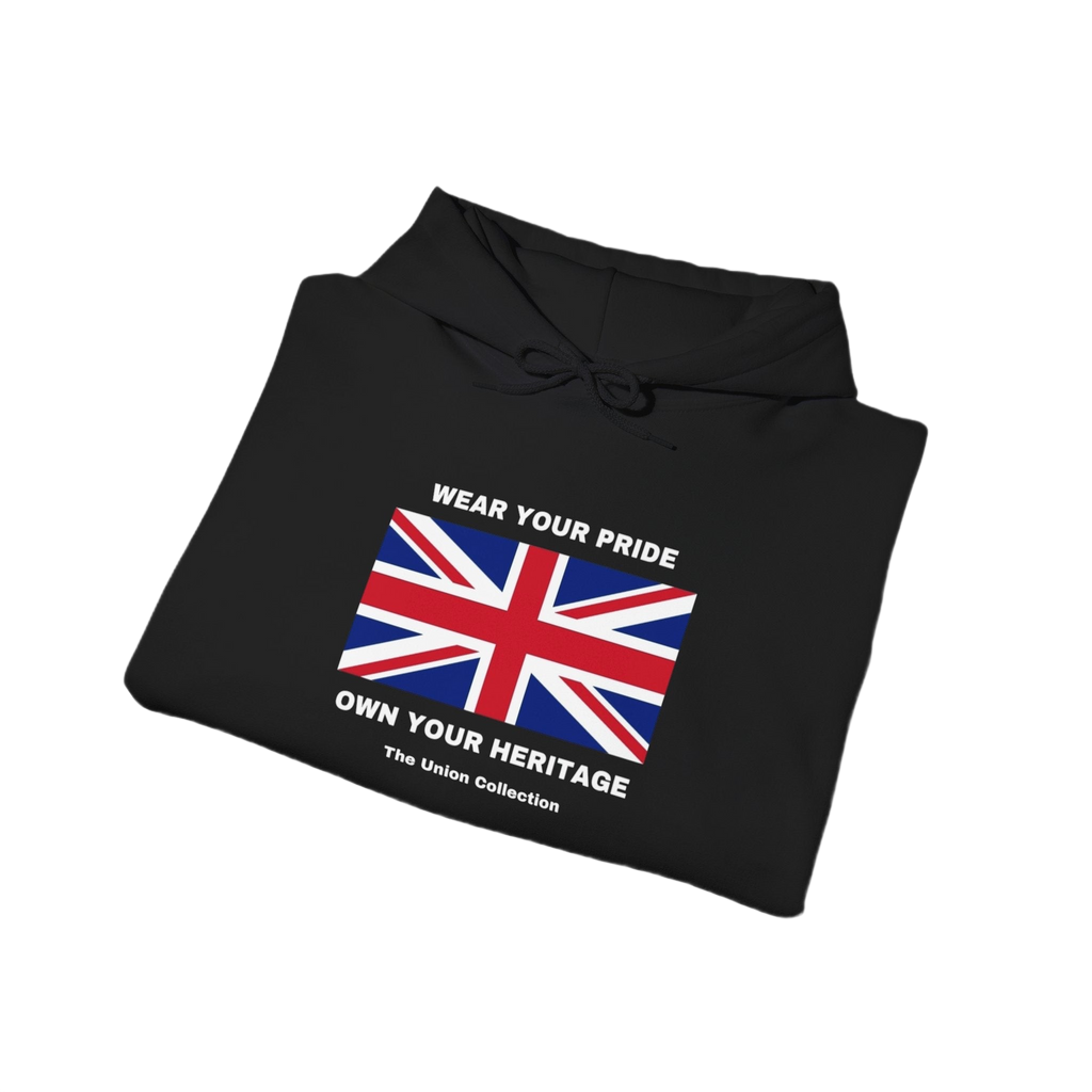 British Flag Hoodie — "Wear Your Pride, Own Your Heritage" Pullover