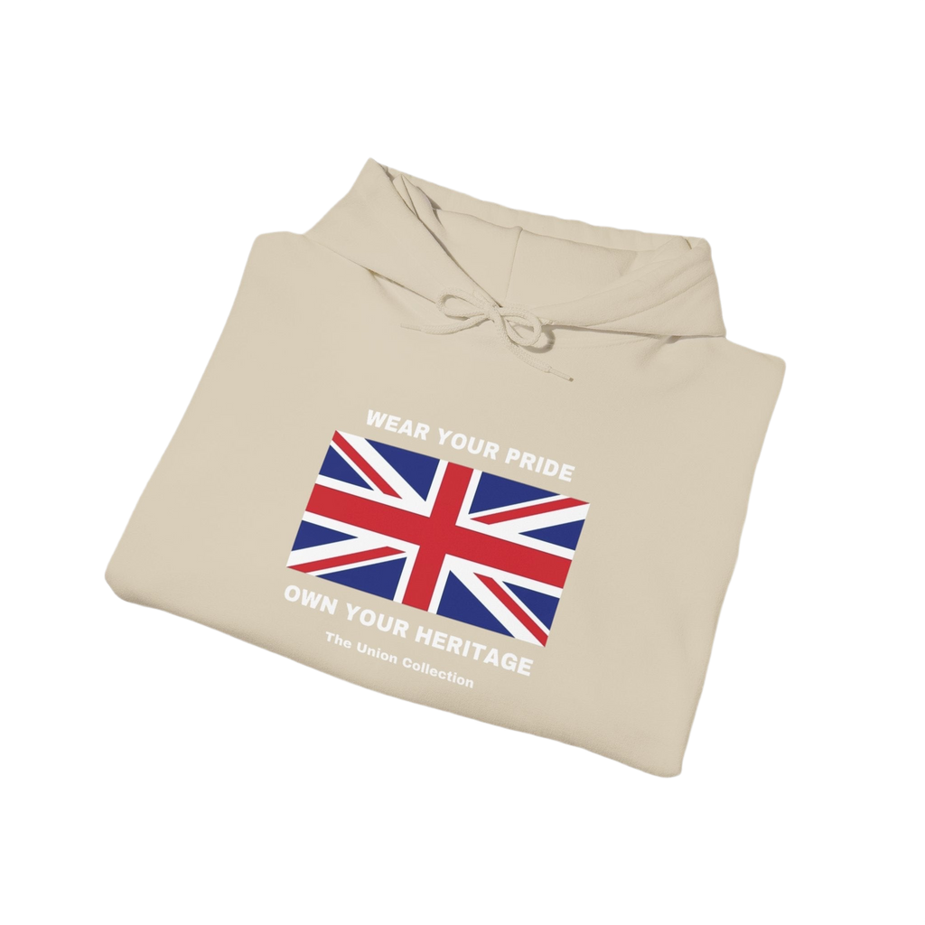 British Flag Hoodie — "Wear Your Pride, Own Your Heritage" Pullover