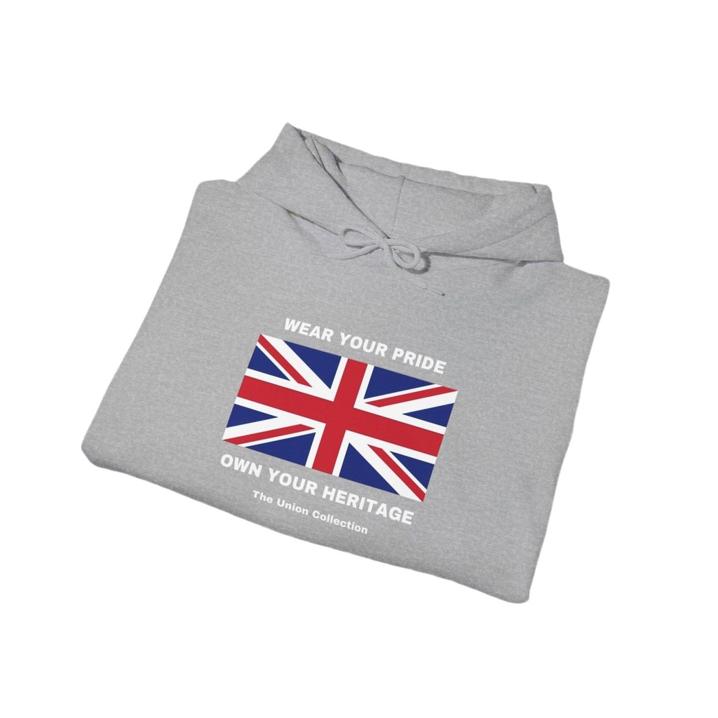 British Flag Hoodie — "Wear Your Pride, Own Your Heritage" Pullover
