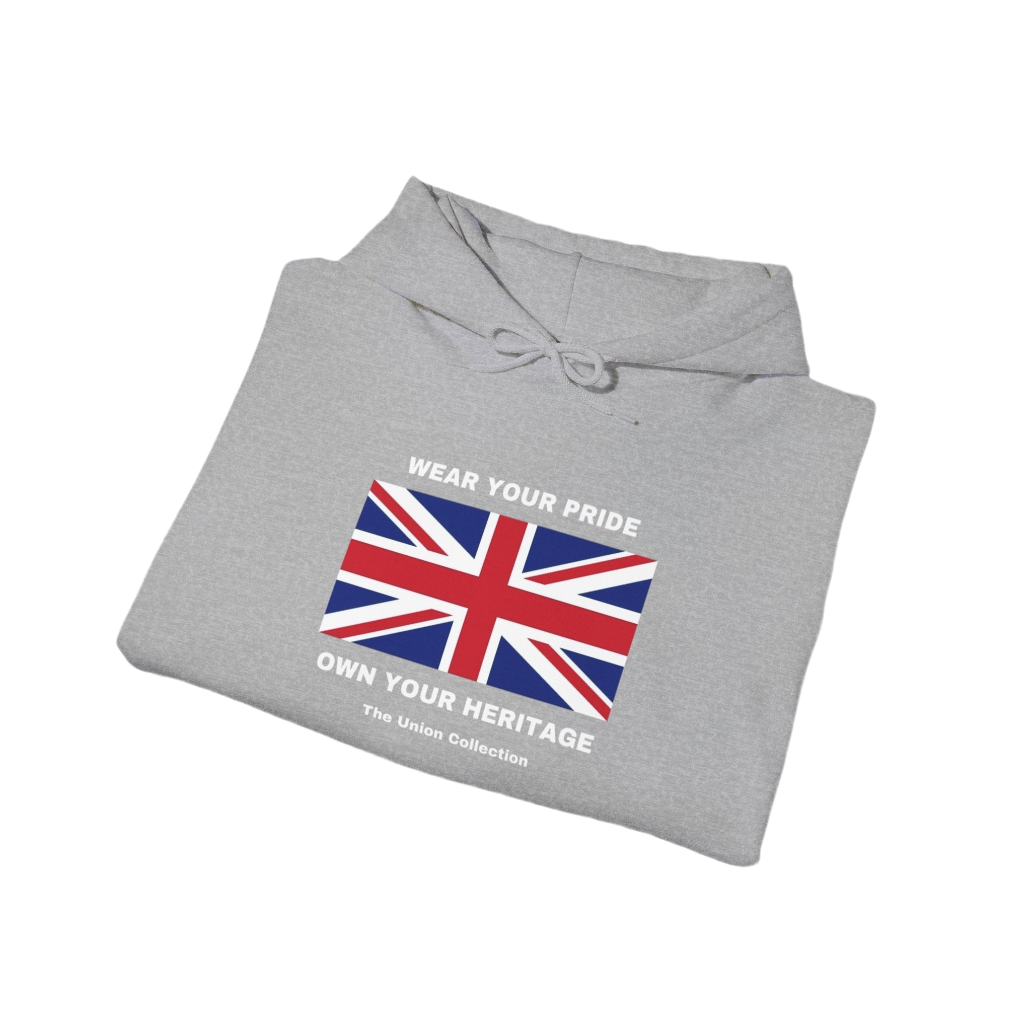 British Flag Hoodie — "Wear Your Pride, Own Your Heritage" Pullover