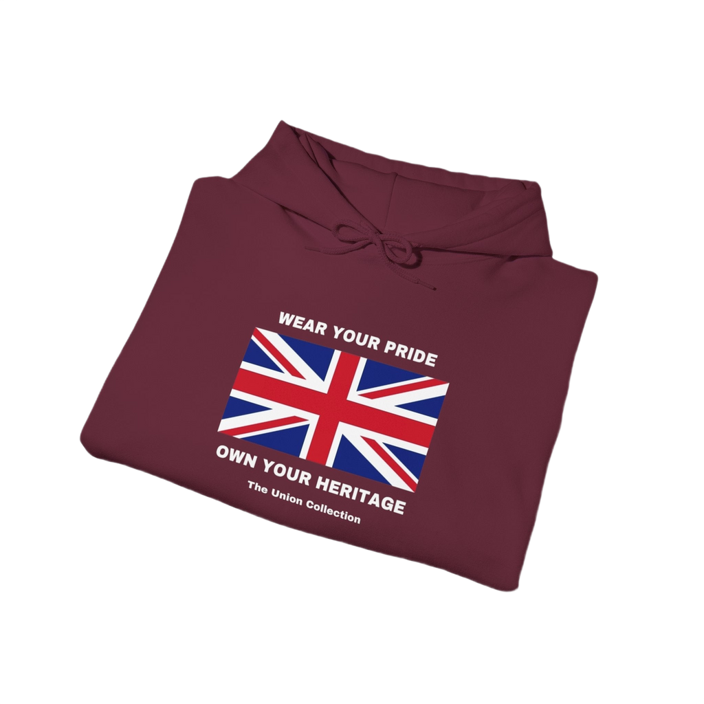 British Flag Hoodie — "Wear Your Pride, Own Your Heritage" Pullover