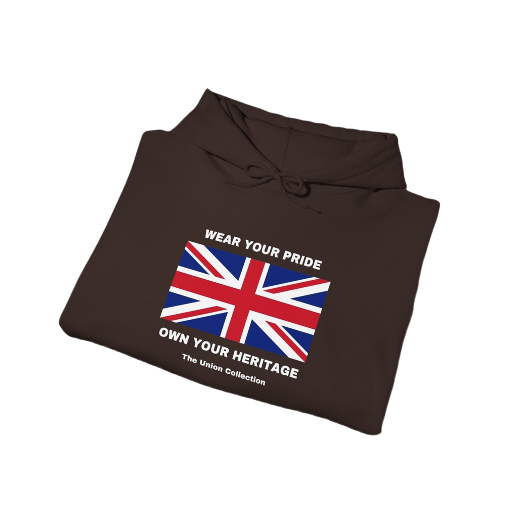 British Flag Hoodie — "Wear Your Pride, Own Your Heritage" Pullover