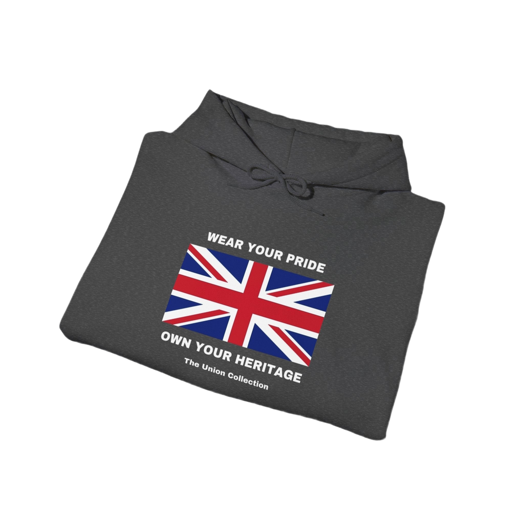 British Flag Hoodie — "Wear Your Pride, Own Your Heritage" Pullover