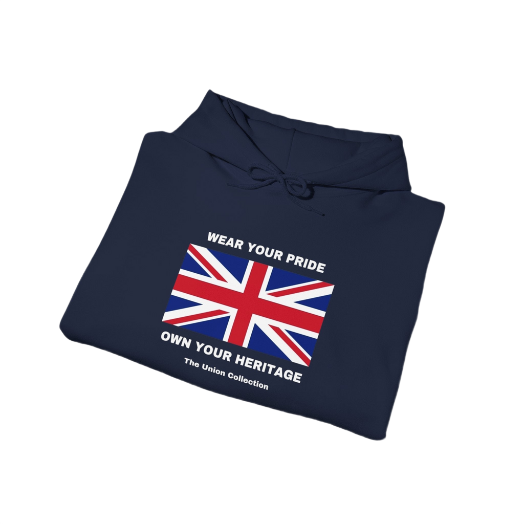 British Flag Hoodie — "Wear Your Pride, Own Your Heritage" Pullover