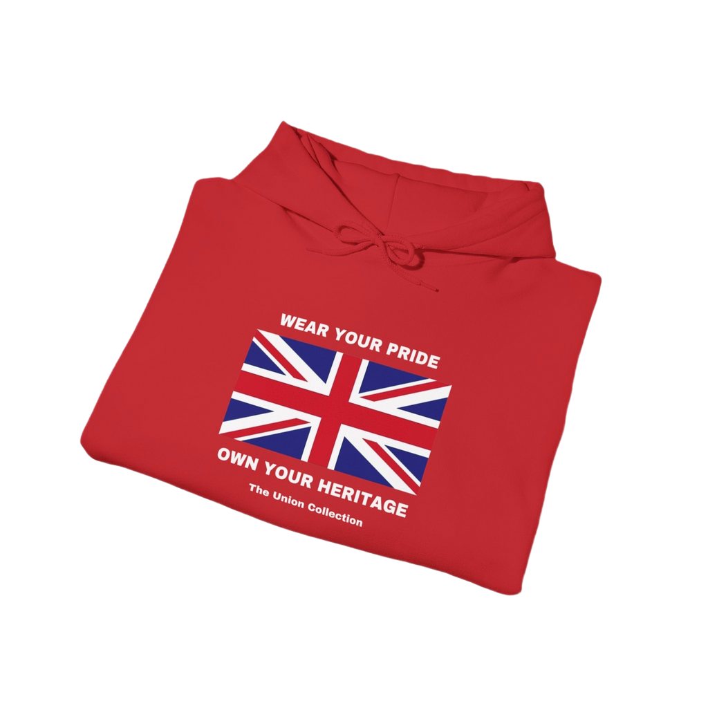 British Flag Hoodie — "Wear Your Pride, Own Your Heritage" Pullover