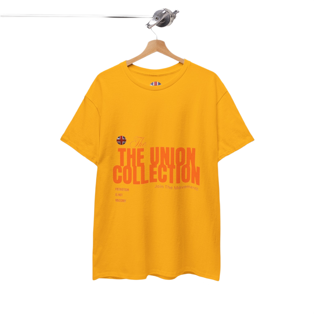 Patriotism Is Not Racism T-Shirt | Union Collection Blue Hand Design | British Political Statement Tee