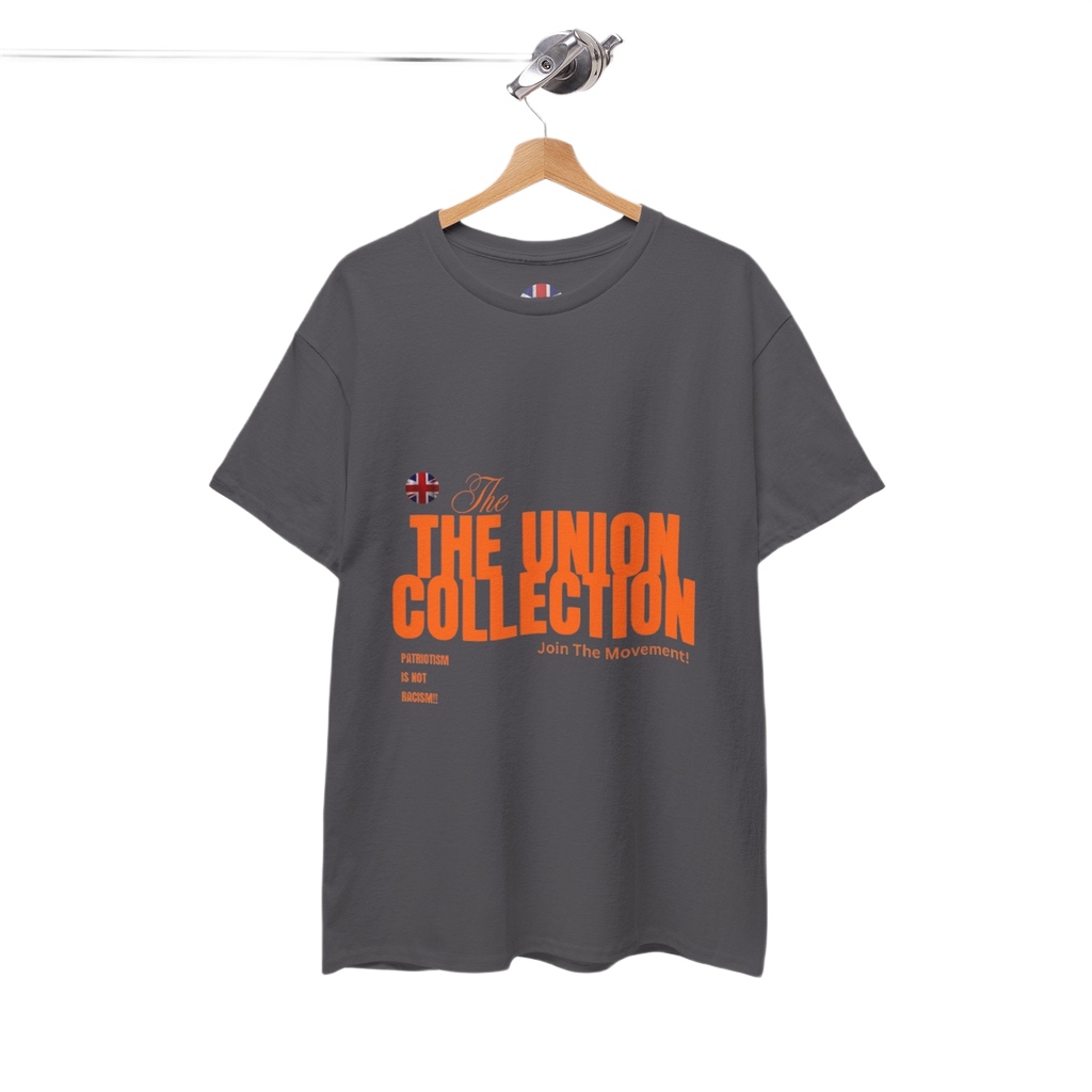 Patriotism Is Not Racism T-Shirt | Union Collection Blue Hand Design | British Political Statement Tee