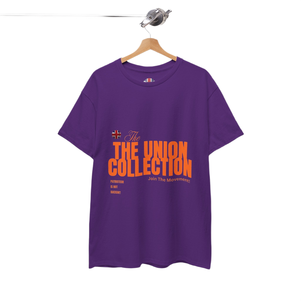 Patriotism Is Not Racism T-Shirt | Union Collection Blue Hand Design | British Political Statement Tee
