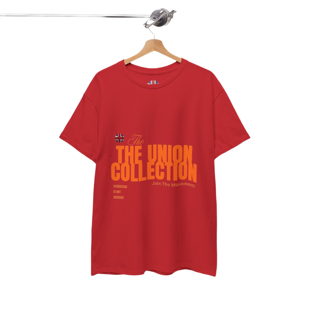 Patriotism Is Not Racism T-Shirt | Union Collection Blue Hand Design | British Political Statement Tee