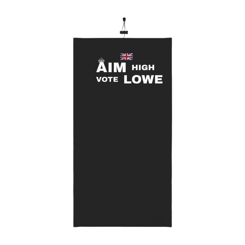 Aim High Vote Lowe Balaclava | Union Jack Winter Neck Gaiter | British Political Face Scarf