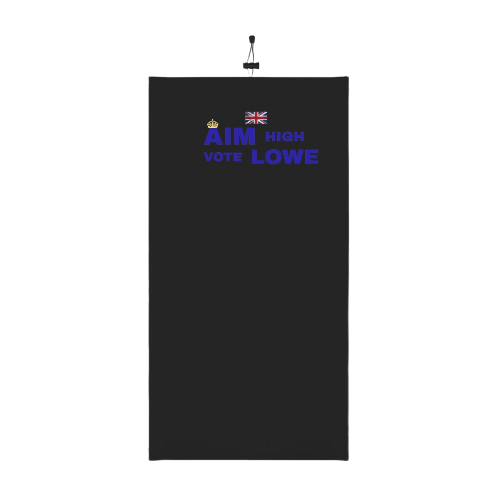 Aim High Vote Lowe Balaclava | Union Jack Winter Neck Gaiter | British Political Face Scarf