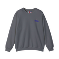Aim With Love Crewneck Sweatshirt | British-Inspired Minimalist Pullover | Subtle UK Patriot Sweater