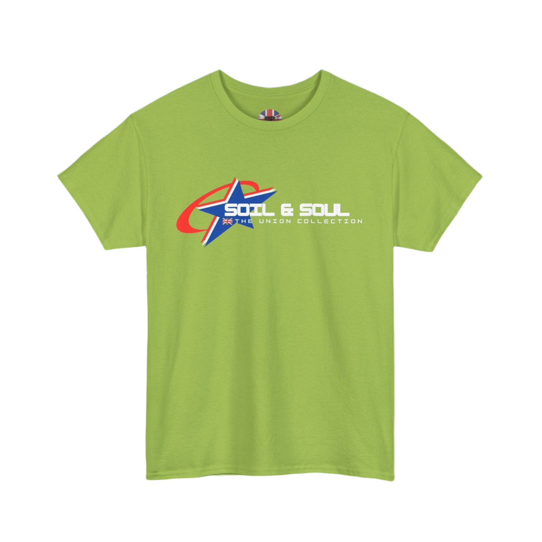 Soil & Soul Logo Tee | Retro Athletic Graphic T-Shirt | British Heritage Top