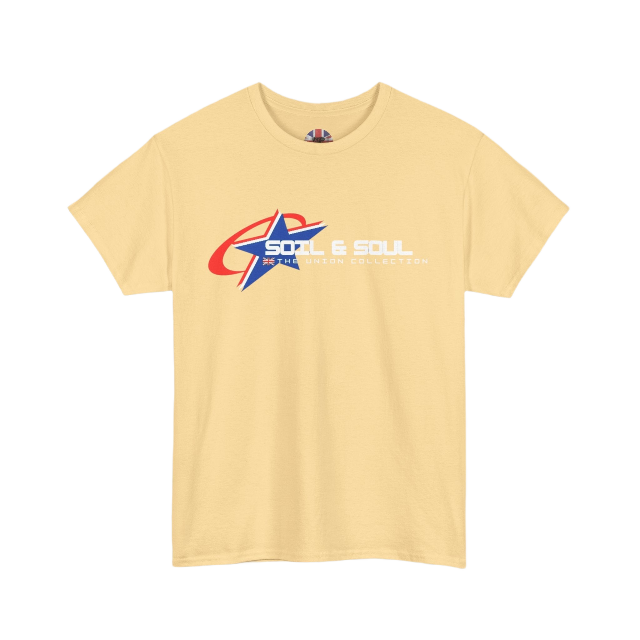 Soil & Soul Logo Tee | Retro Athletic Graphic T-Shirt | British Heritage Top