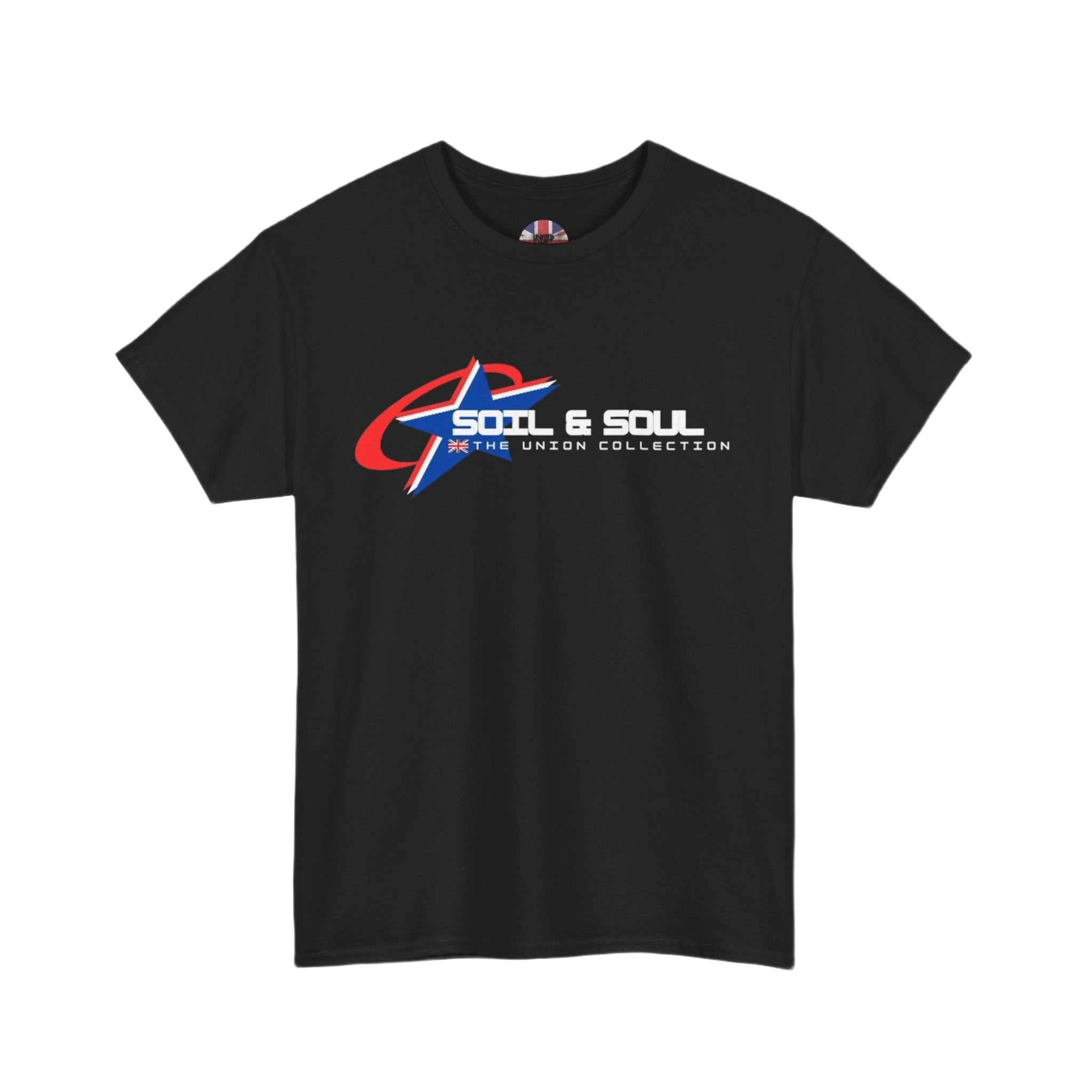 Soil & Soul Logo Tee | Retro Athletic Graphic T-Shirt | British Heritage Top