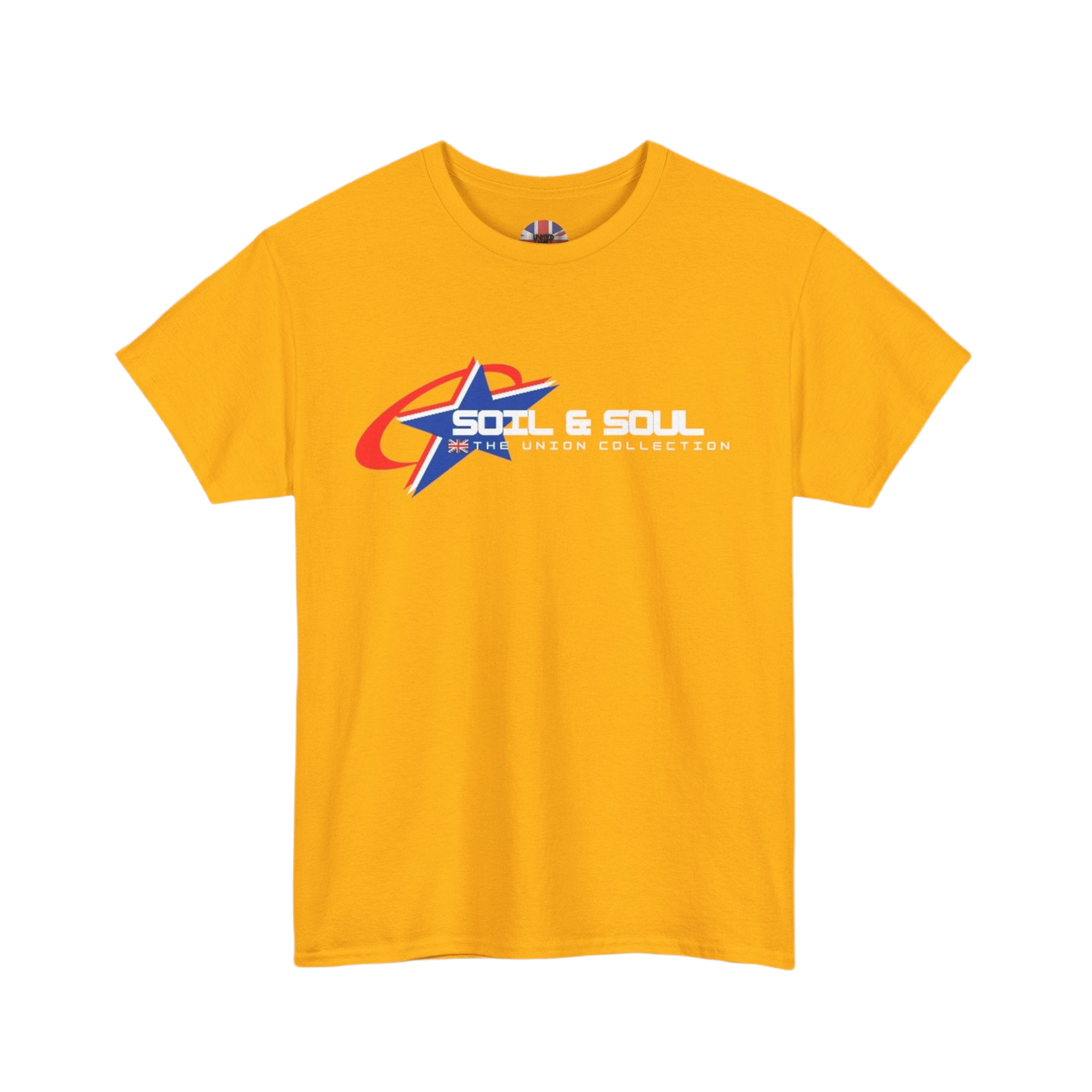 Soil & Soul Logo Tee | Retro Athletic Graphic T-Shirt | British Heritage Top