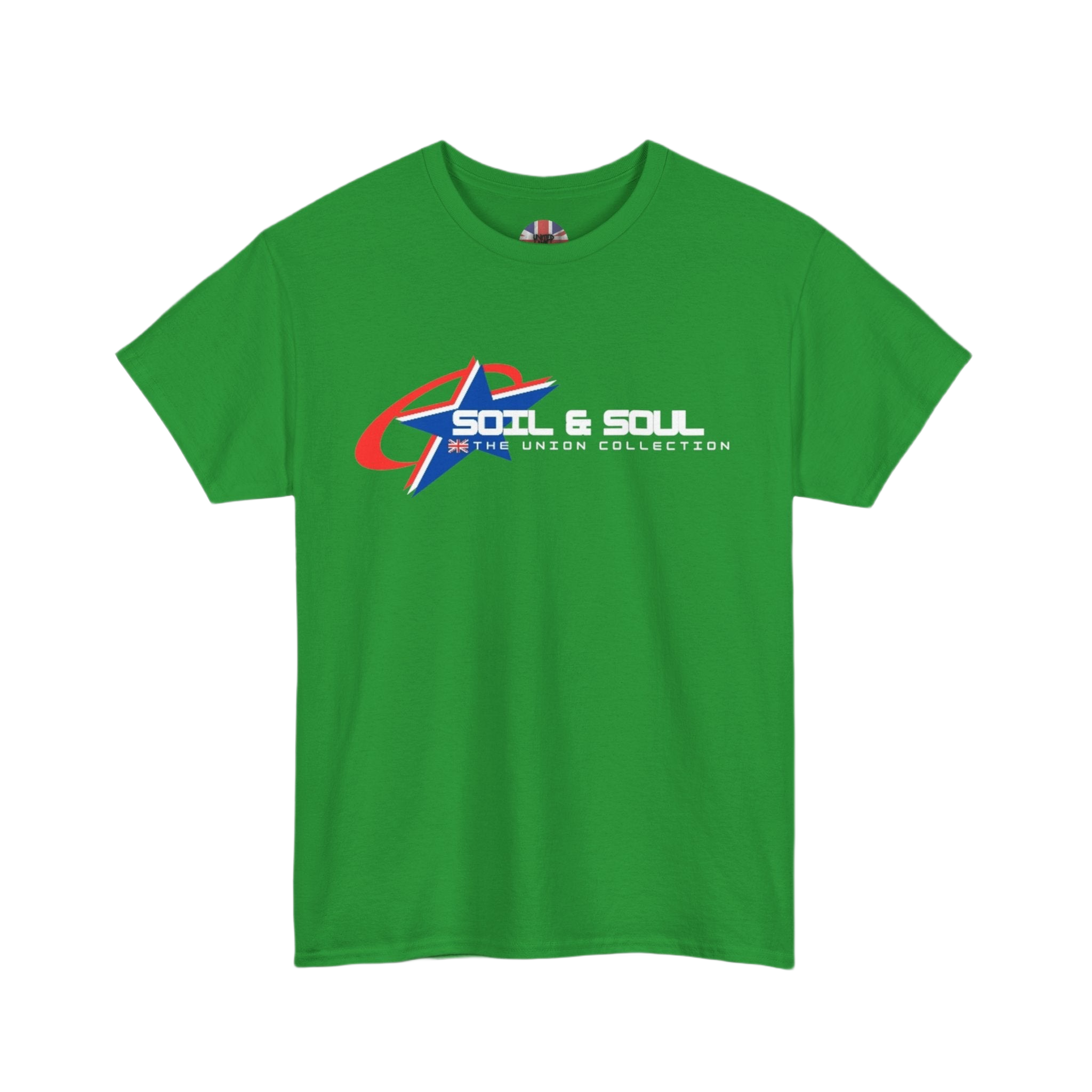 Soil & Soul Logo Tee | Retro Athletic Graphic T-Shirt | British Heritage Top