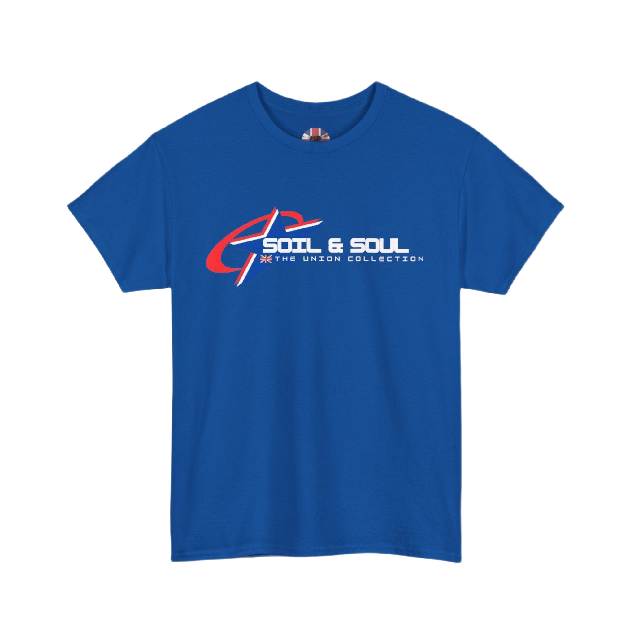 Soil & Soul Logo Tee | Retro Athletic Graphic T-Shirt | British Heritage Top