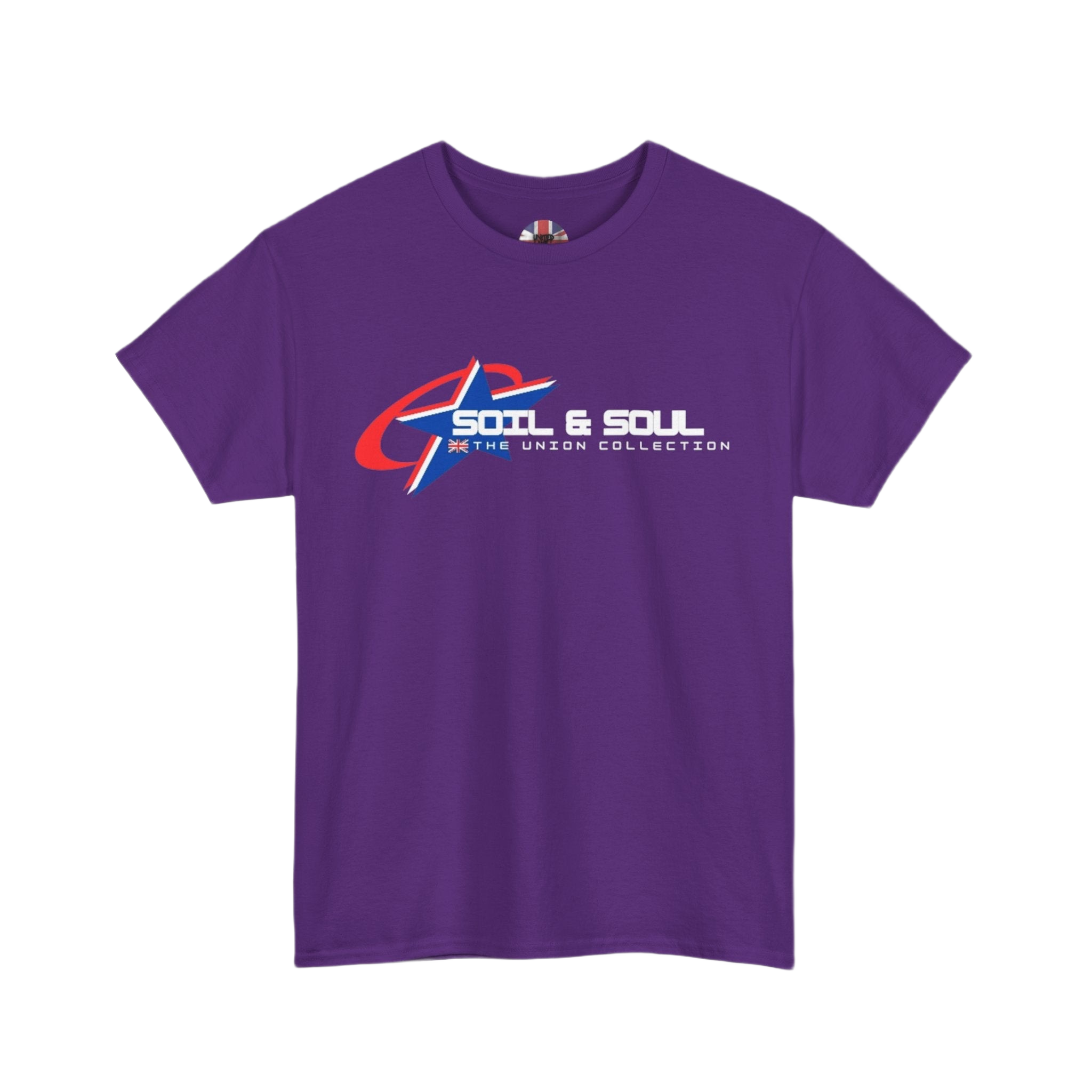 Soil & Soul Logo Tee | Retro Athletic Graphic T-Shirt | British Heritage Top