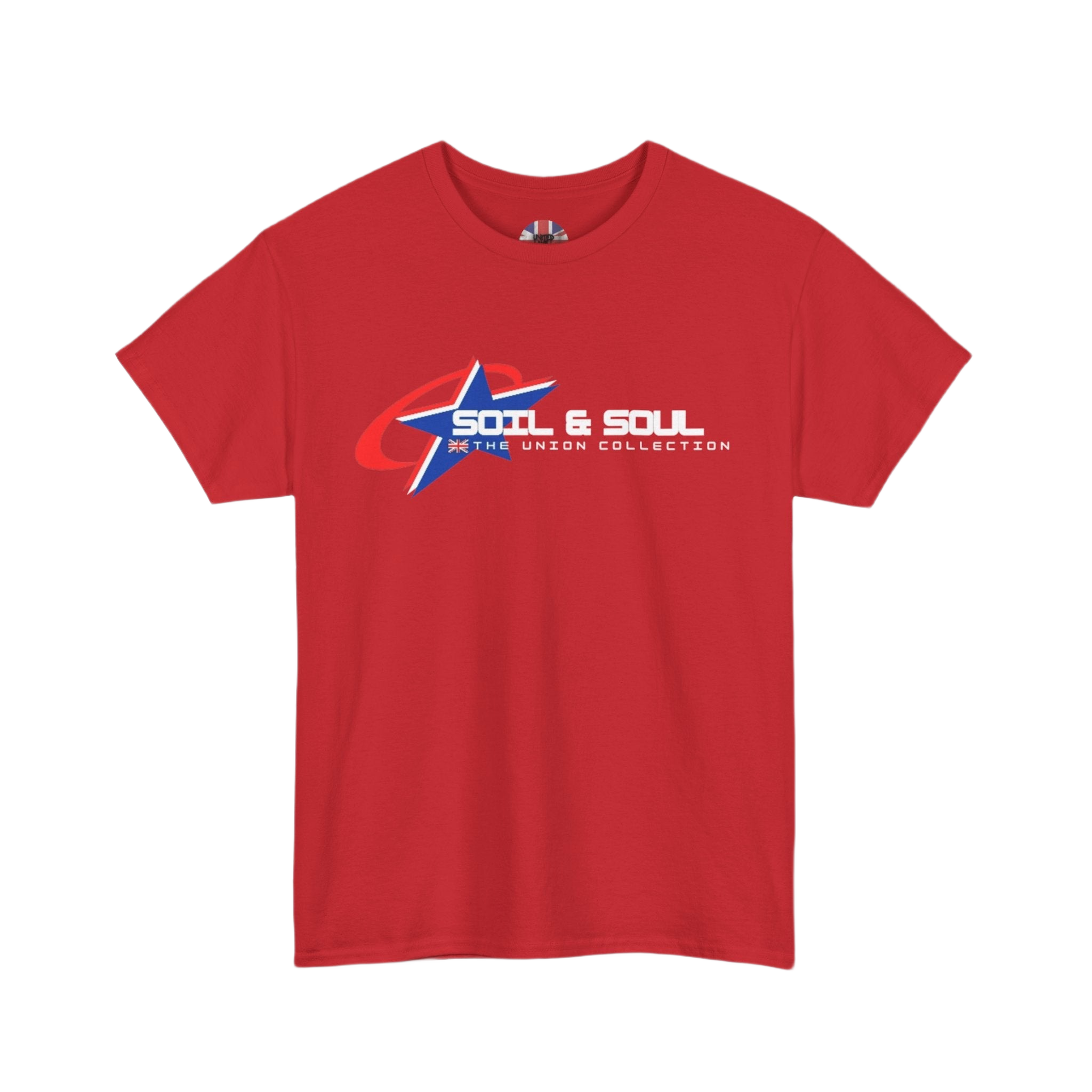 Soil & Soul Logo Tee | Retro Athletic Graphic T-Shirt | British Heritage Top
