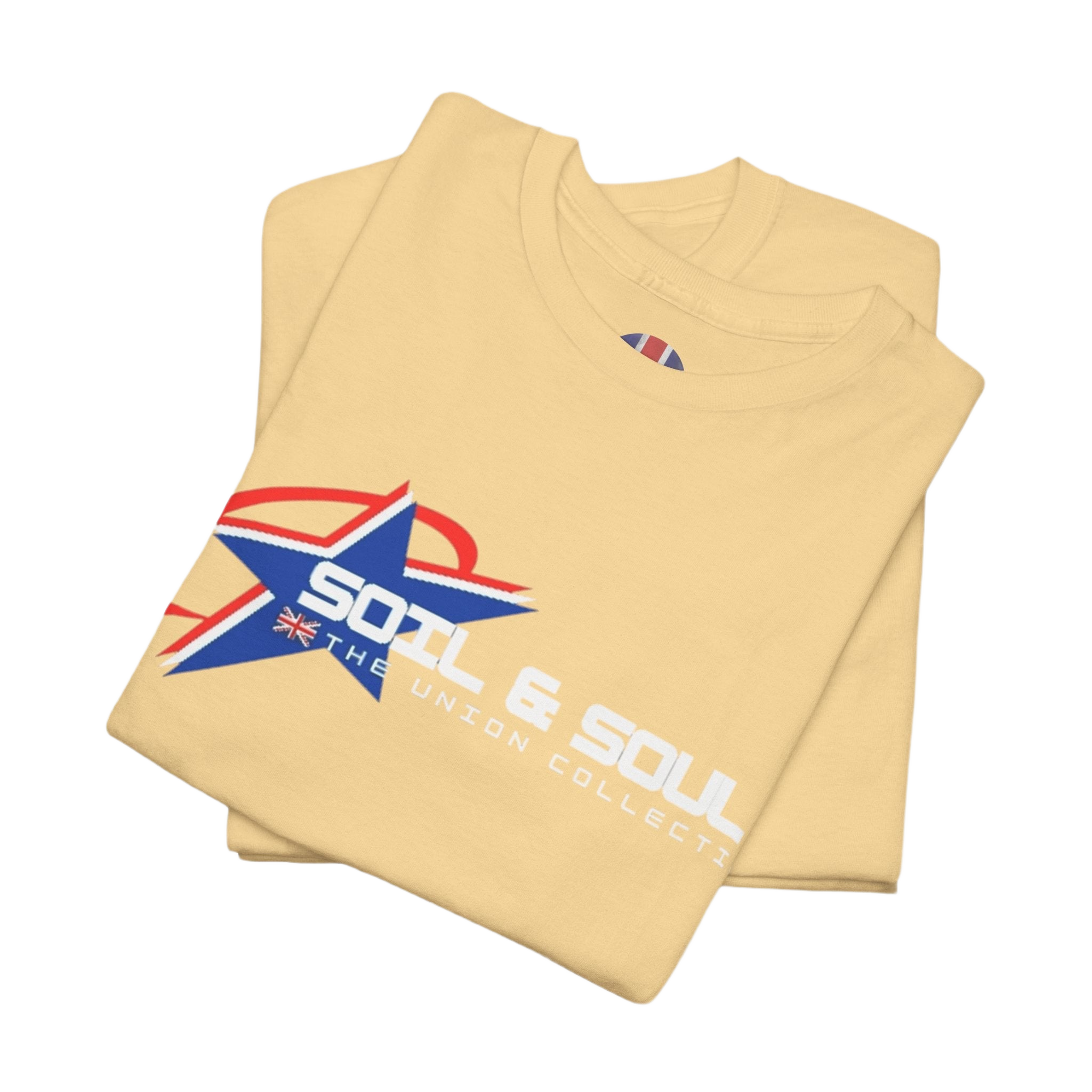 Soil & Soul Logo Tee | Retro Athletic Graphic T-Shirt | British Heritage Top