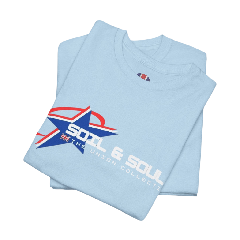 Soil & Soul Logo Tee | Retro Athletic Graphic T-Shirt | British Heritage Top