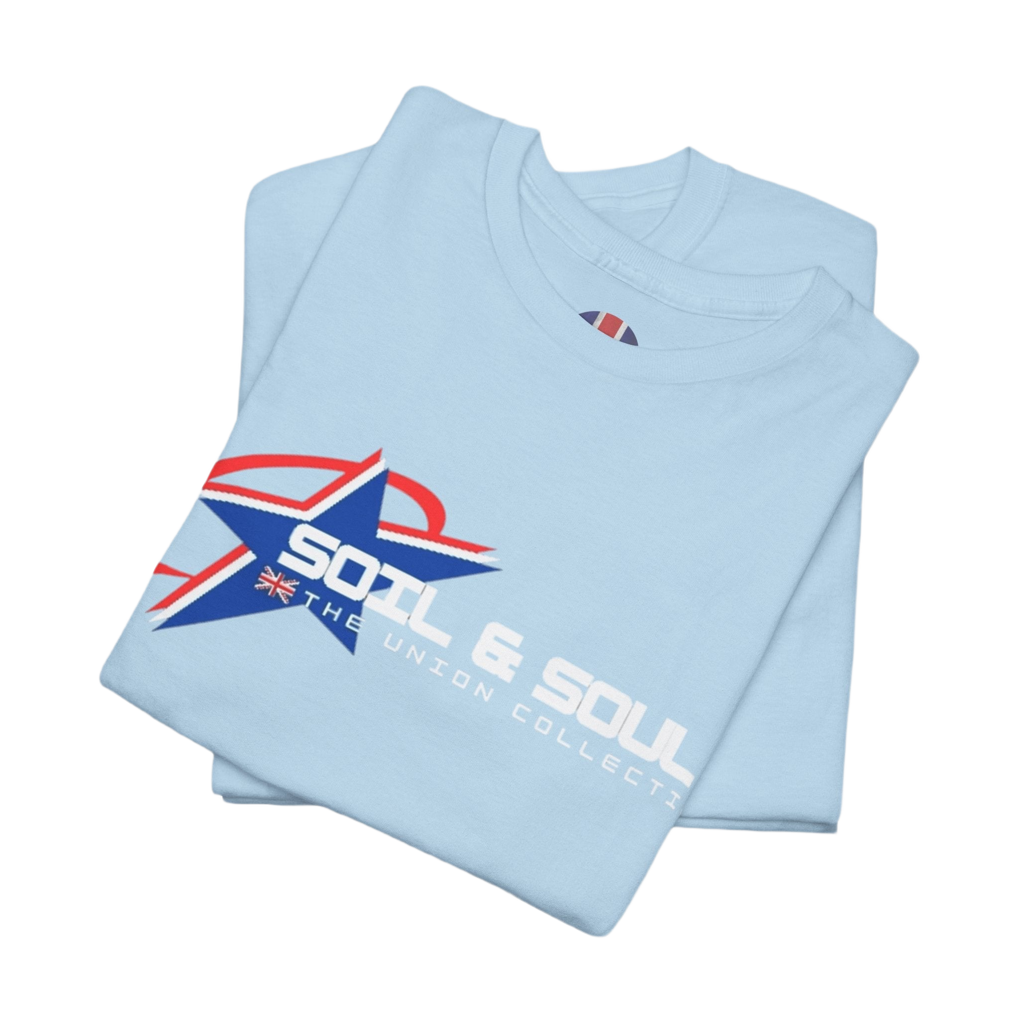 Soil & Soul Logo Tee | Retro Athletic Graphic T-Shirt | British Heritage Top