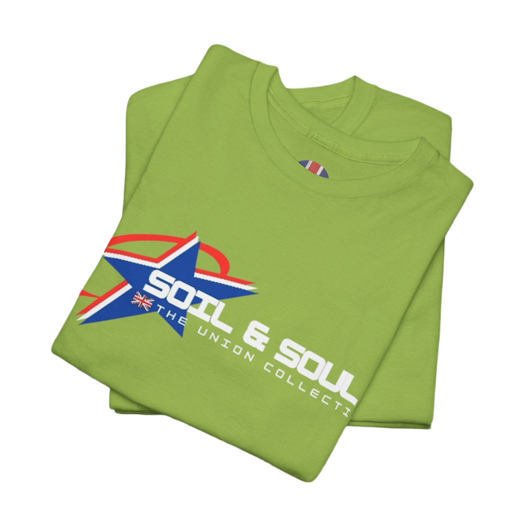 Soil & Soul Logo Tee | Retro Athletic Graphic T-Shirt | British Heritage Top