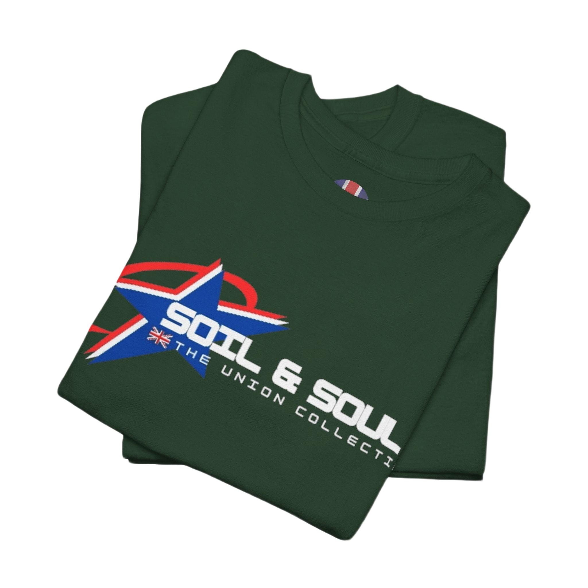 Soil & Soul Logo Tee | Retro Athletic Graphic T-Shirt | British Heritage Top
