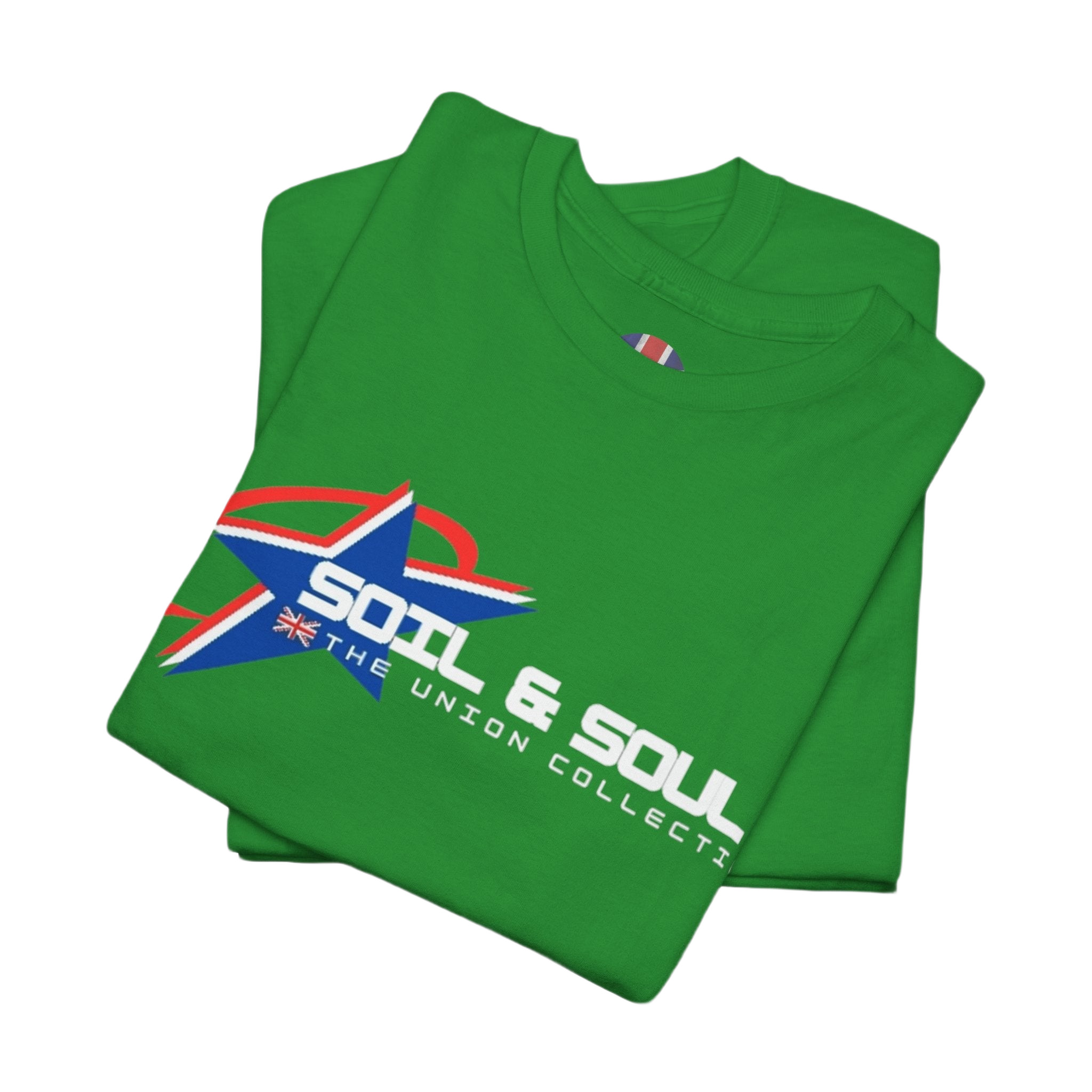 Soil & Soul Logo Tee | Retro Athletic Graphic T-Shirt | British Heritage Top