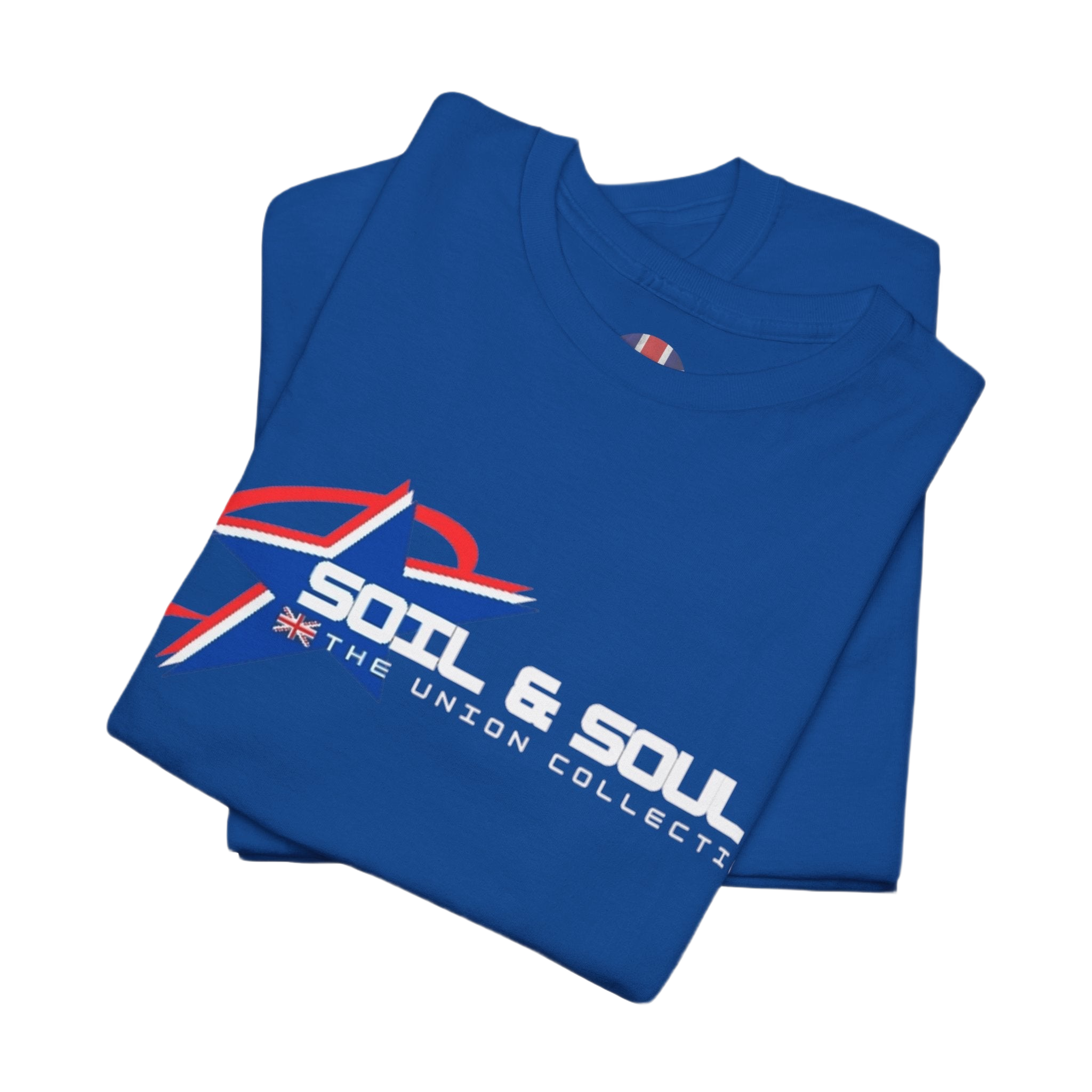 Soil & Soul Logo Tee | Retro Athletic Graphic T-Shirt | British Heritage Top