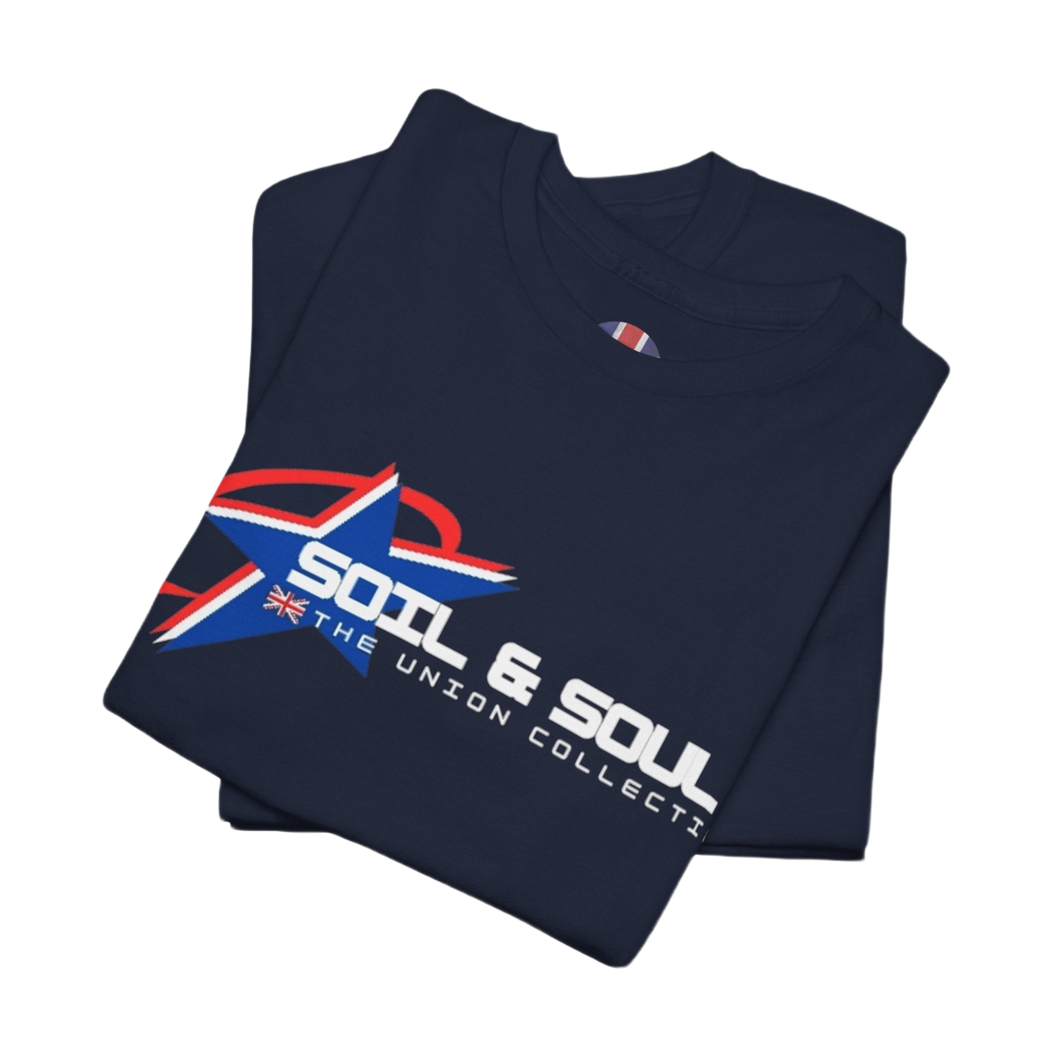 Soil & Soul Logo Tee | Retro Athletic Graphic T-Shirt | British Heritage Top
