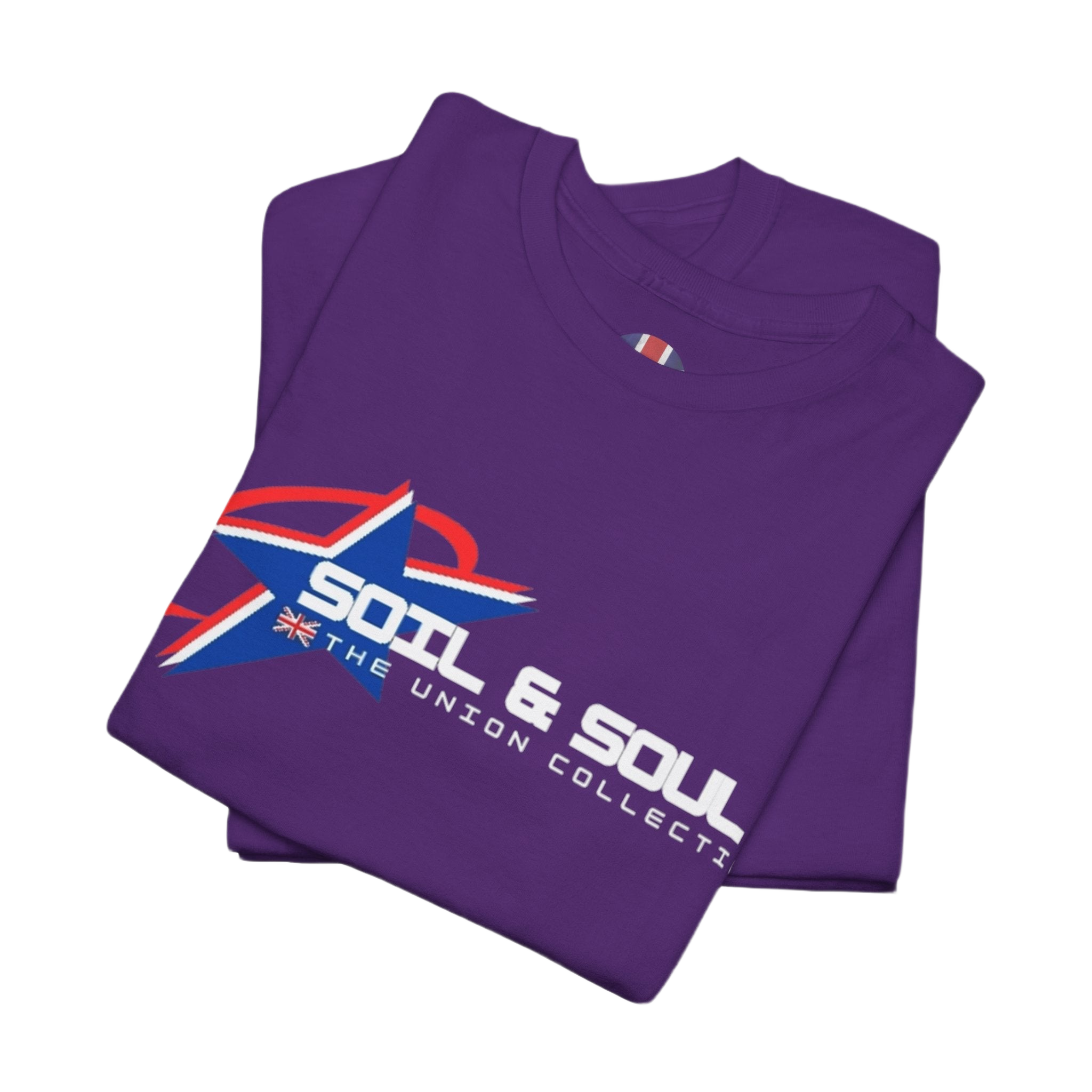 Soil & Soul Logo Tee | Retro Athletic Graphic T-Shirt | British Heritage Top
