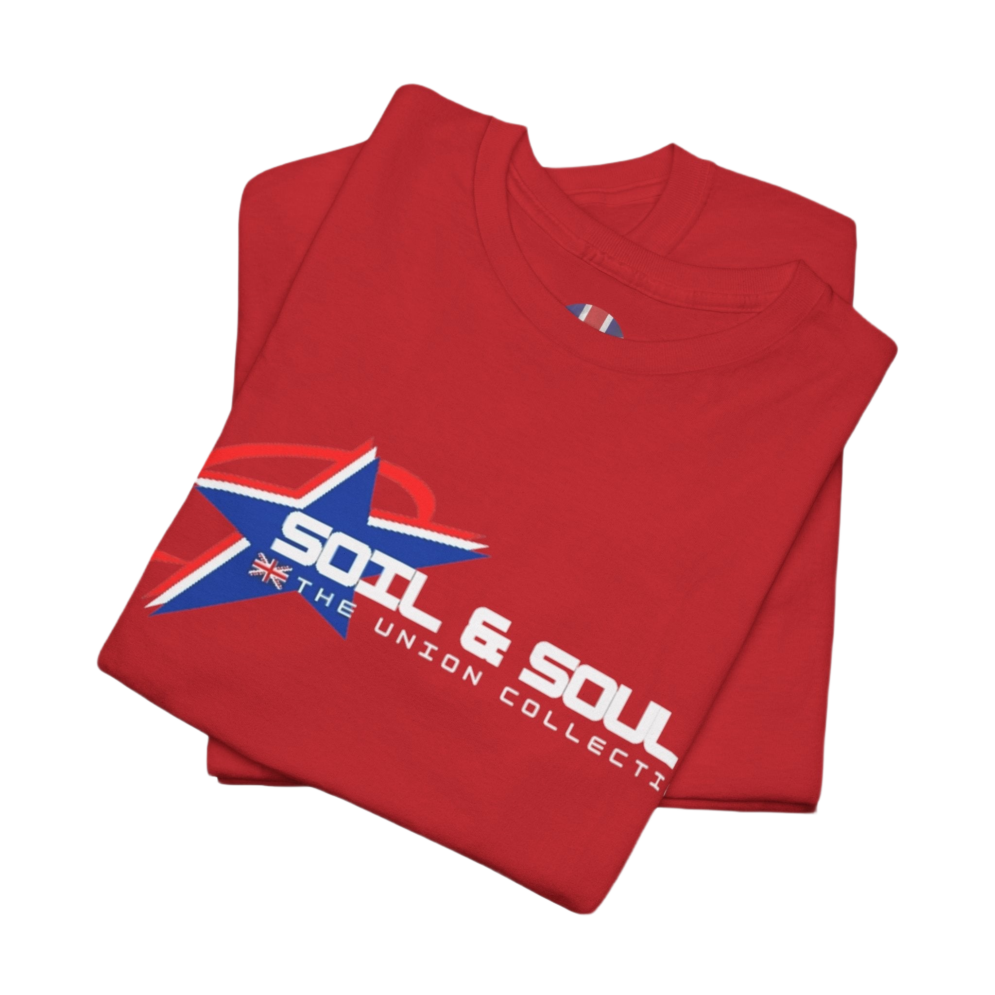 Soil & Soul Logo Tee | Retro Athletic Graphic T-Shirt | British Heritage Top