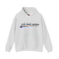 Island Born Hoodie | Island Strong Graphic Pullover | British Coastal Sweatshirt