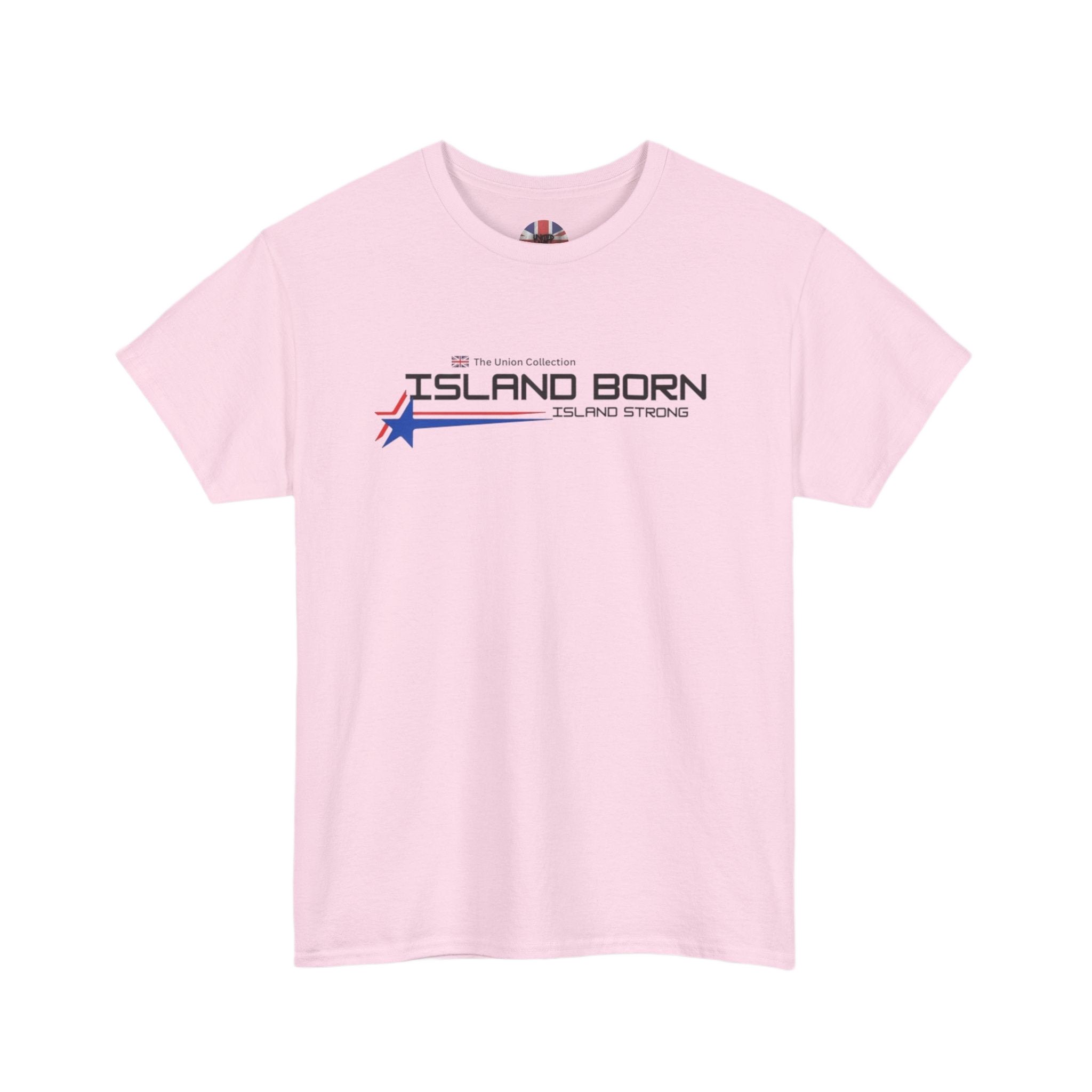 Island Born Tee | Island Strong Graphic T-Shirt | British Coastal Heritage Top