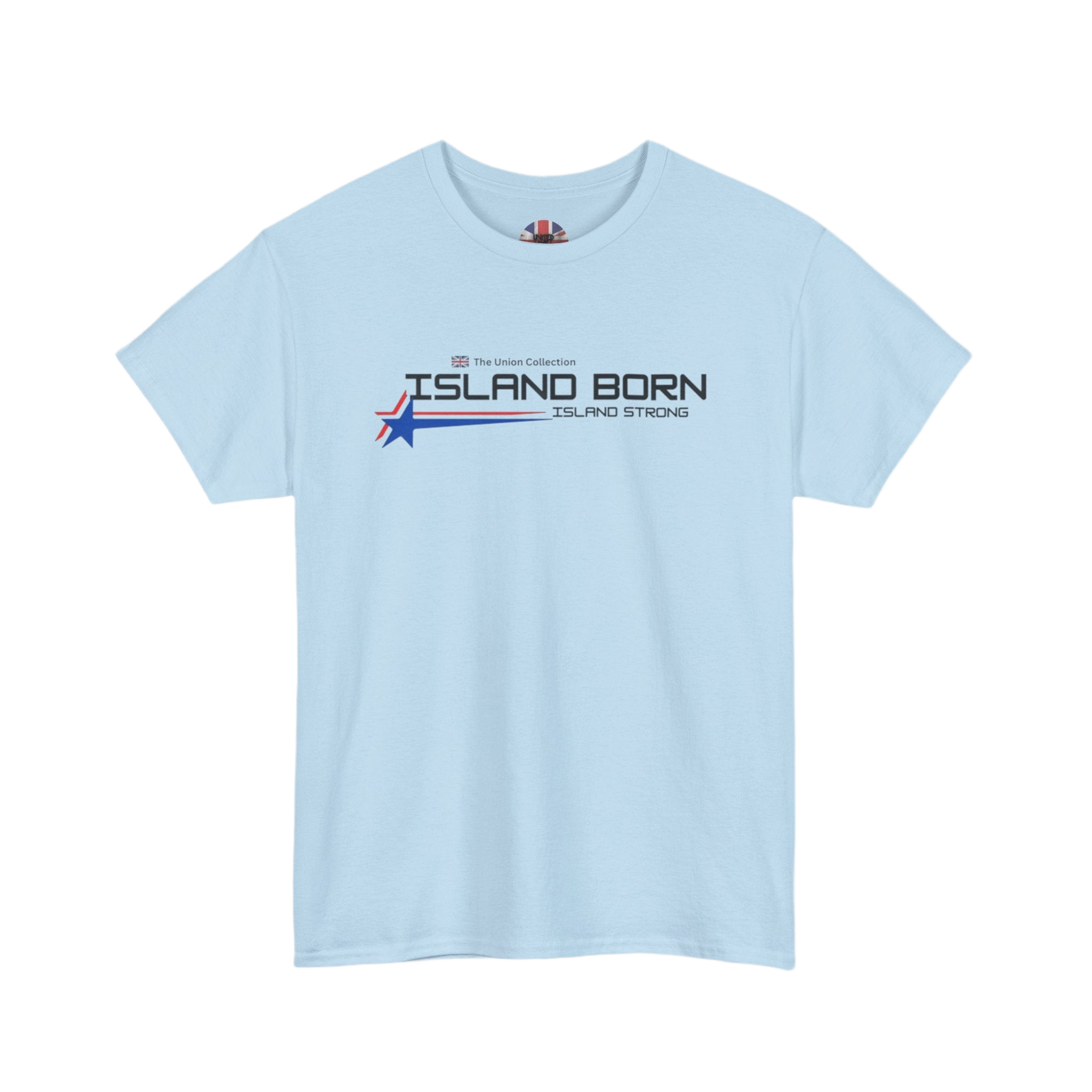 Island Born Tee | Island Strong Graphic T-Shirt | British Coastal Heritage Top