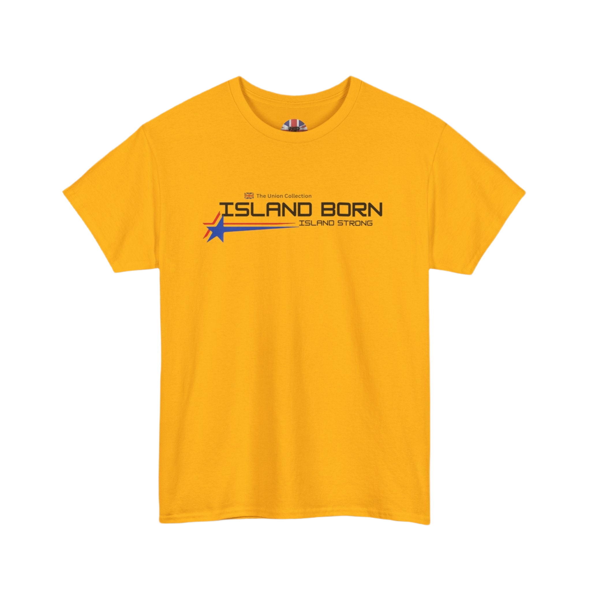 Island Born Tee | Island Strong Graphic T-Shirt | British Coastal Heritage Top