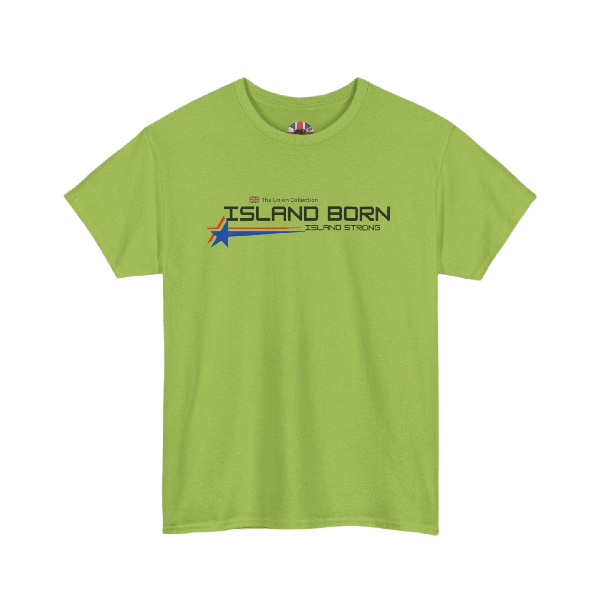 Island Born Tee | Island Strong Graphic T-Shirt | British Coastal Heritage Top