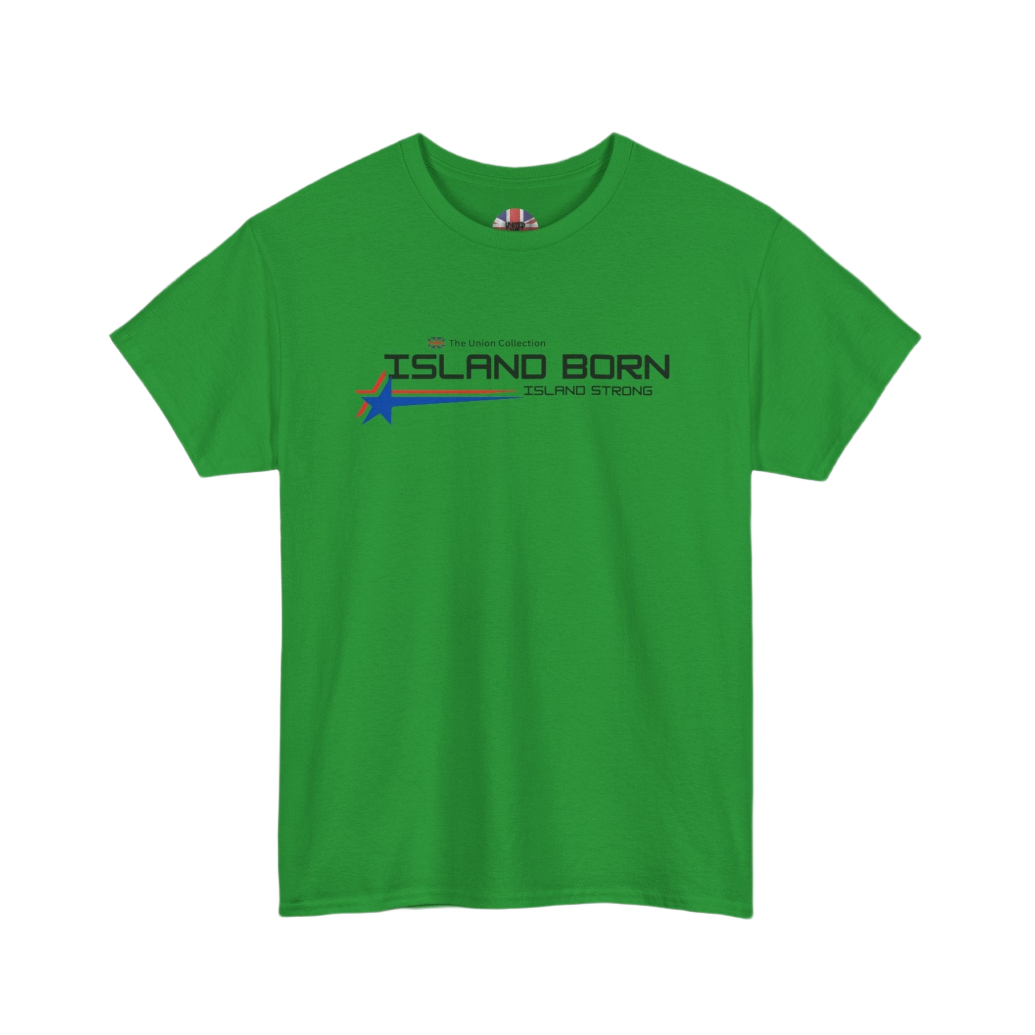 Island Born Tee | Island Strong Graphic T-Shirt | British Coastal Heritage Top