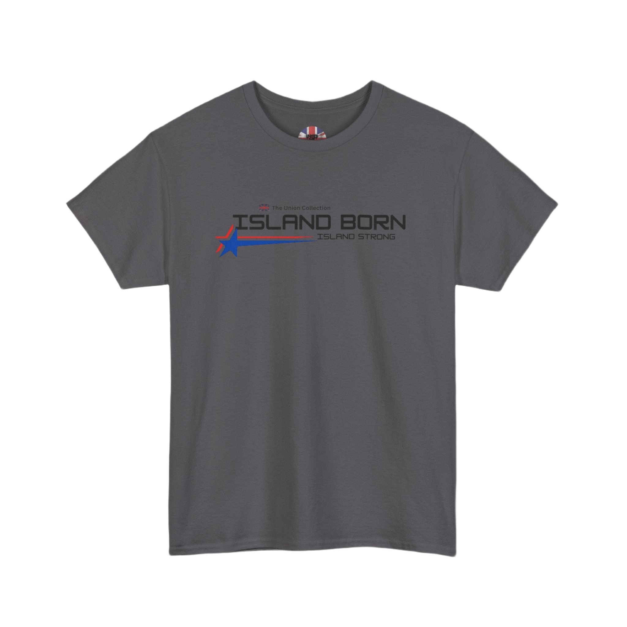 Island Born Tee | Island Strong Graphic T-Shirt | British Coastal Heritage Top