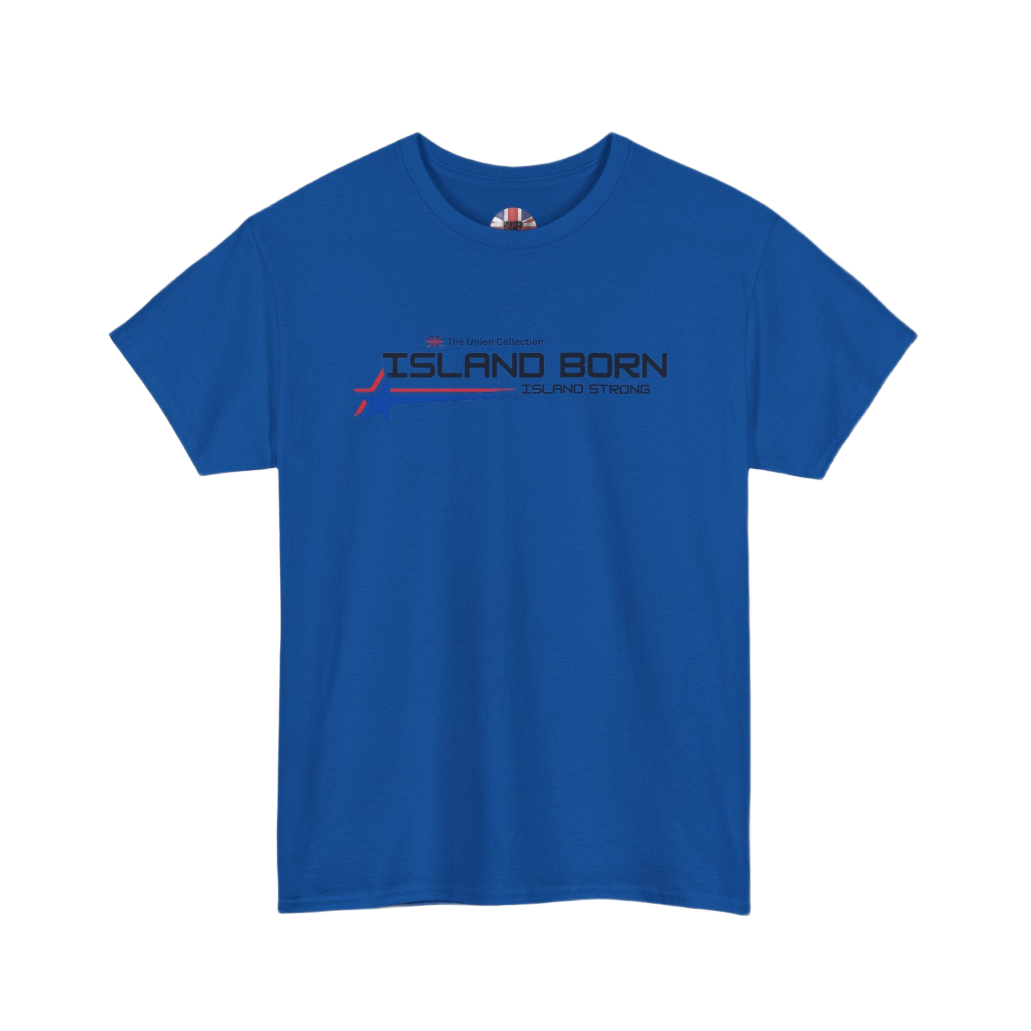 Island Born Tee | Island Strong Graphic T-Shirt | British Coastal Heritage Top