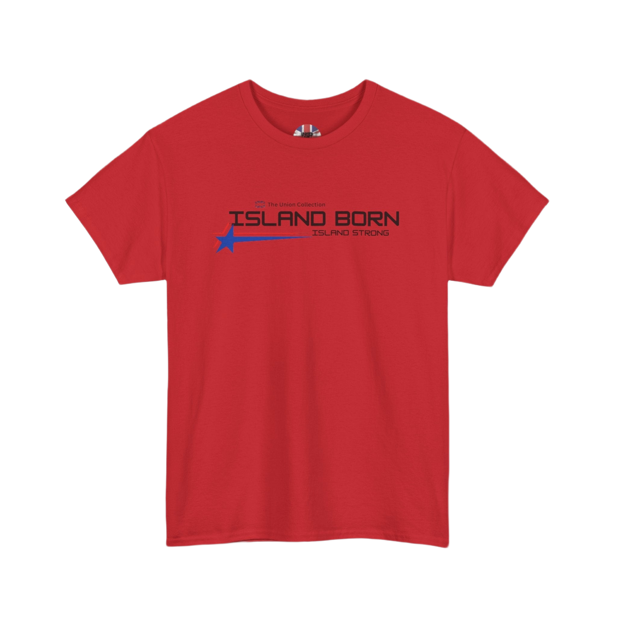 Island Born Tee | Island Strong Graphic T-Shirt | British Coastal Heritage Top
